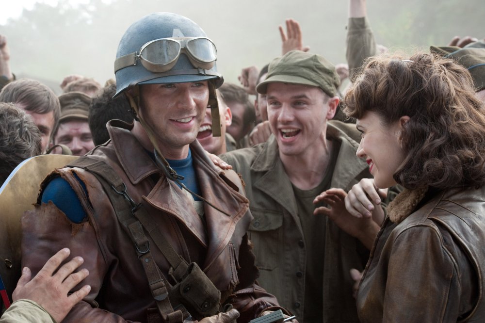 now released the first eight stills from their Captain America movie