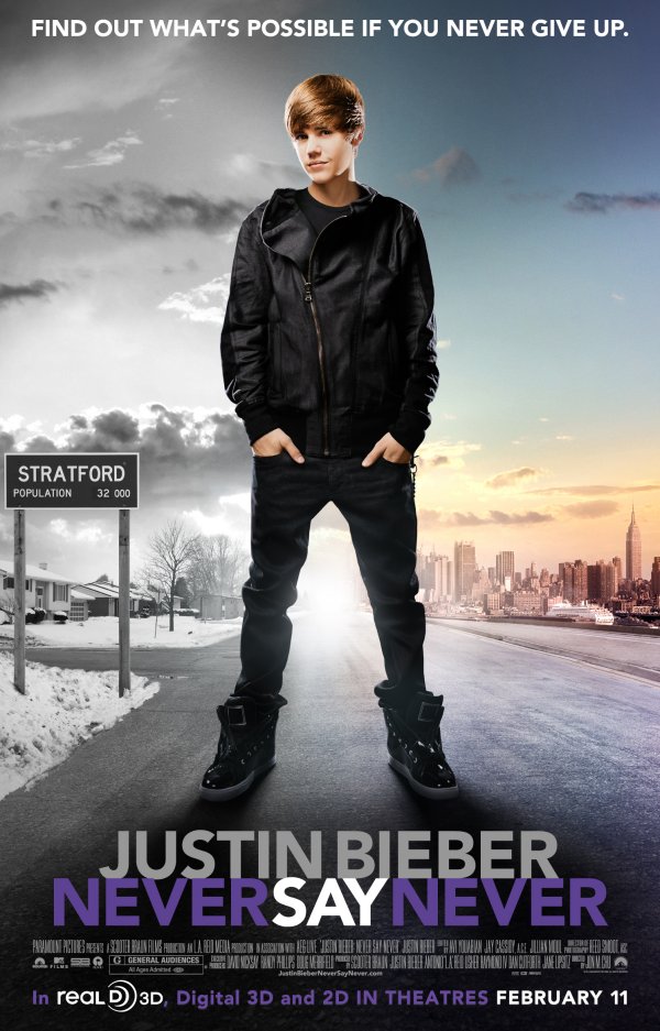 justin bieber never say never dvd. Justin Bieber: Never Say Never