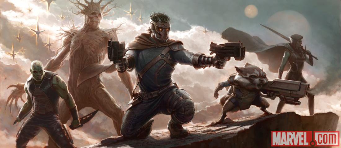 Guardians of the Galaxy movie concept artwork