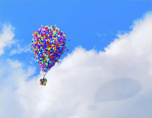 disney pixar up house. for Pixar#39;s new movie Up